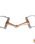 5" Hilason Western Stainless Steel Hollow Copper Mouth Ring Horse Bit