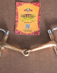 5" Hilason Western Stainless Steel Hollow Copper Mouth Ring Horse Bit