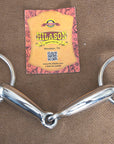 5" Hilason Western Stainless Steel Loose Ring Hollow Horse Mouth Bit