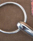 5" Hilason Western Stainless Steel Loose Ring Hollow Horse Mouth Bit