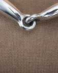 5" Hilason Western Stainless Steel Loose Ring Hollow Horse Mouth Bit