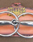 5" Hilason Western Stainless Steel Loose Ring Hollow Horse Mouth Bit