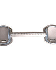 5" Hilason Western Leather Covered Stainless Steel Horse Mouth Bit