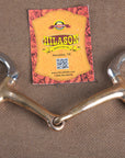 5" Hilason Western Stainless Steel Egg Bit Copper Mouthpiece Horse Bit