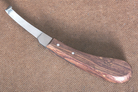 Hilason Western Horse Care Farrier Tool Hoof Knife W/ Wooden Handle