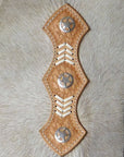 Hilason Western Pro Rodeo Bronc Bull-Riding Smooth Leather Chinks Chaps