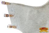 Hilason Pro Rodeo Bronc Bull-Riding Smooth Leather Chinks