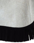 Hilason Western Pro Rodeo Bronc Bull-Riding Smooth Leather Chinks Chaps