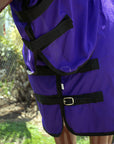 Hilason Uv Protect Mesh Bug Mosquito Horse Fly Sheet Summer Spring Purple