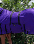 Hilason Uv Protect Mesh Bug Mosquito Horse Fly Sheet Summer Spring Purple