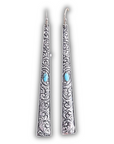 Frills Dangle Fashion Earrings