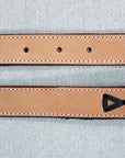 Hilason Western Leather Horse Saddle Back Billets Plain