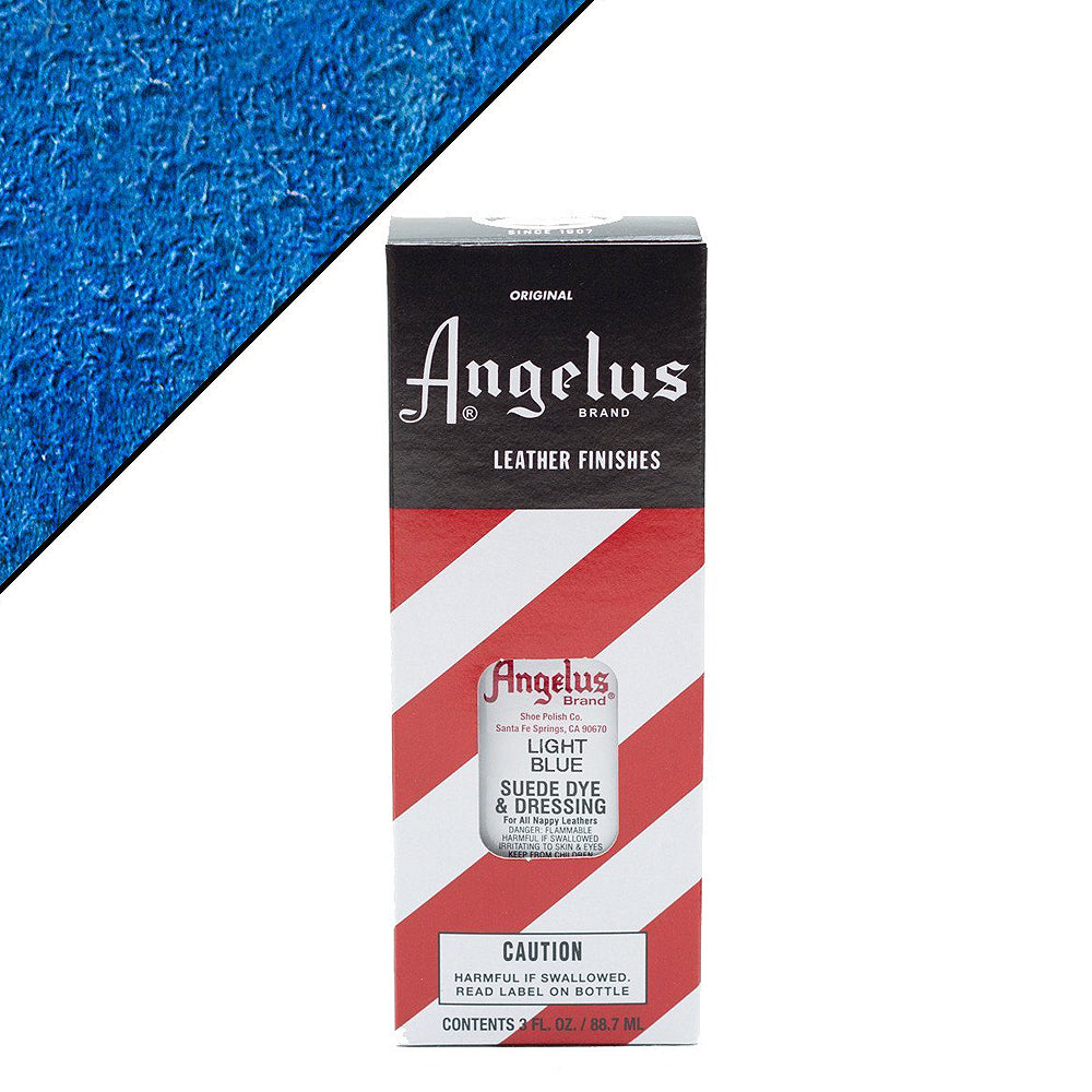 Angelus Leather Suede Dye Dressing For Boot Bags 3Oz W/ Applicator All Colors