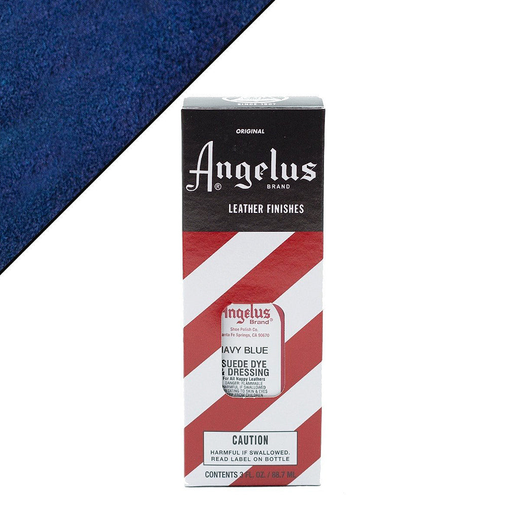 Angelus Leather Suede Dye Dressing For Boot Bags 3Oz W/ Applicator All Colors