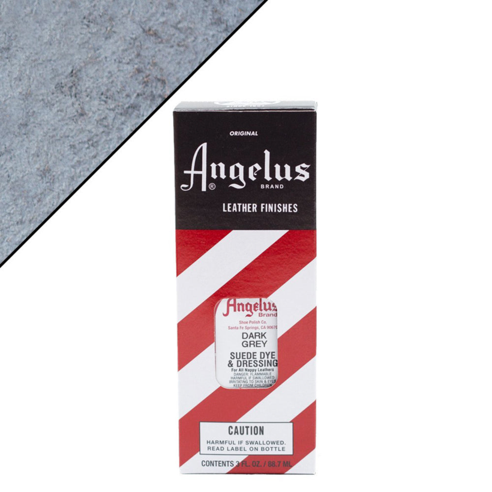 Angelus Leather Suede Dye Dressing For Boot Bags 3Oz W/ Applicator All Colors