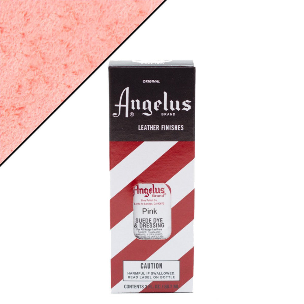 Angelus Leather Suede Dye Dressing For Boot Bags 3Oz W/ Applicator All Colors