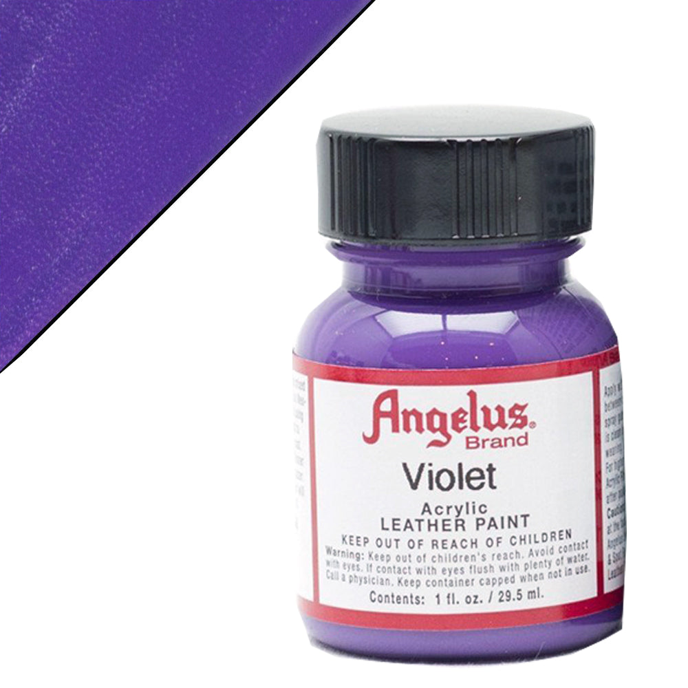 Angelus Acrylic Leather Paint For Purse Leather Vinyl 1 Oz All 80 Colors