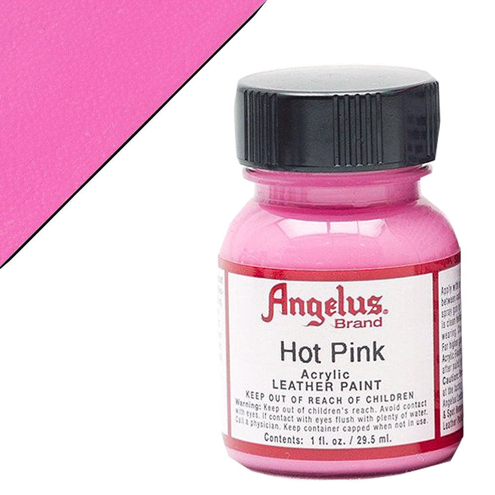 Angelus Acrylic Leather Paint For Purse Leather Vinyl 1 Oz All 80 Colors