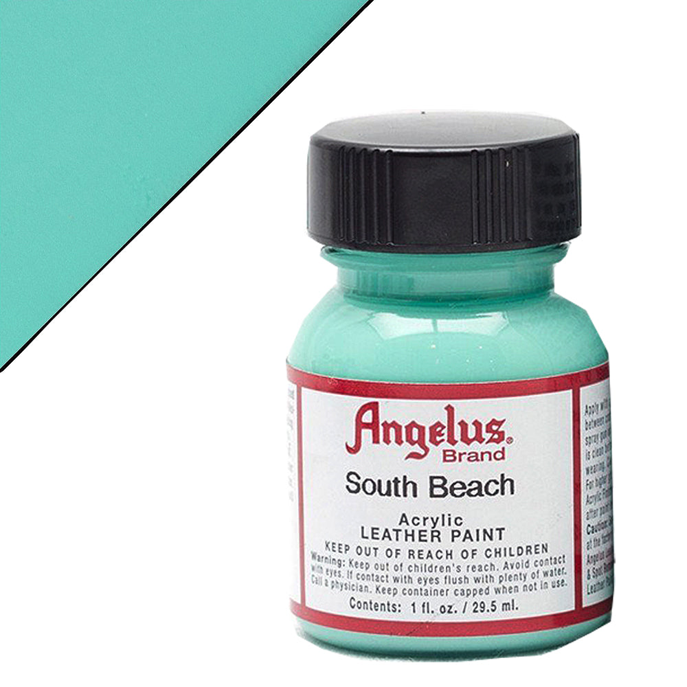 Angelus Acrylic Leather Paint For Purse Leather Vinyl 1 Oz All 80 Colors