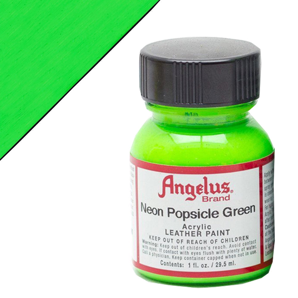 Angelus Acrylic Leather Paint For Boot Bags  1 Oz All Colors