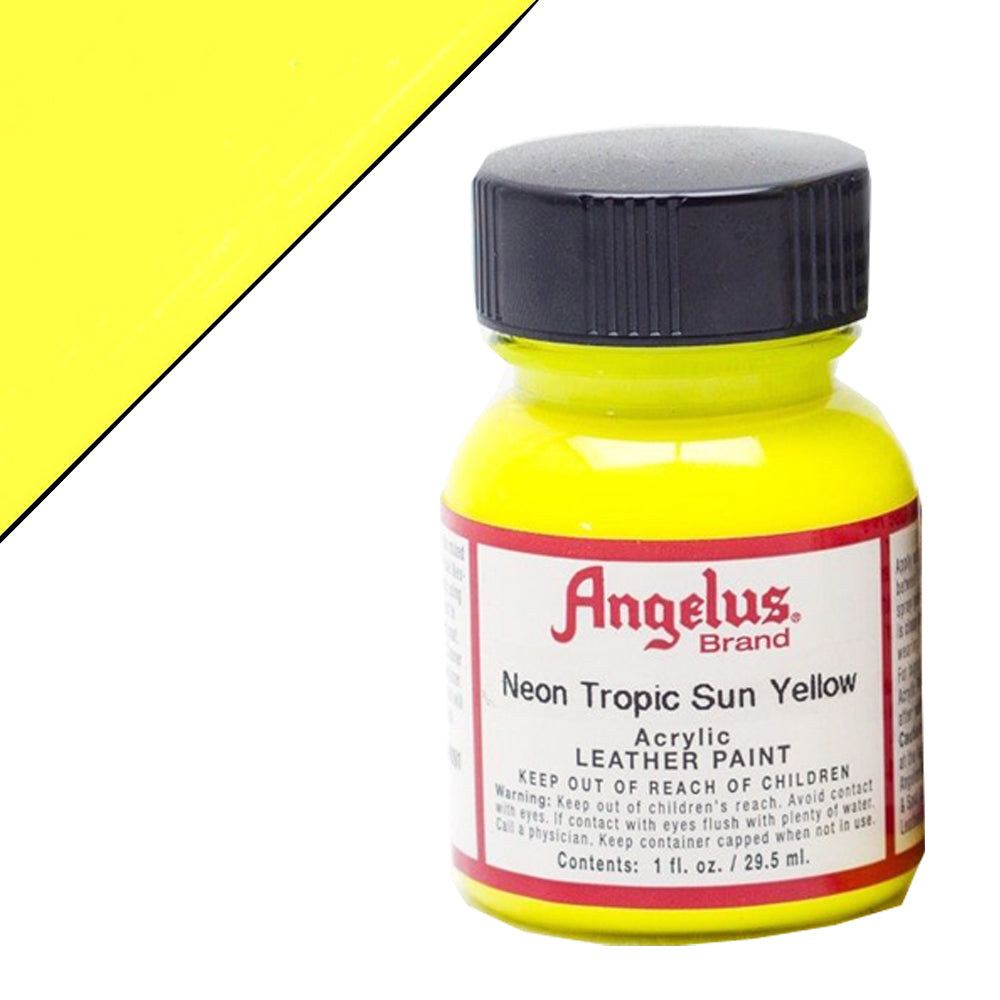 Angelus Acrylic Leather Paint For Boot Bags  1 Oz All Colors