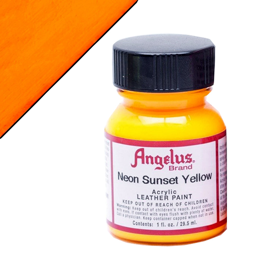 Angelus Acrylic Leather Paint For Boot Bags  1 Oz All Colors