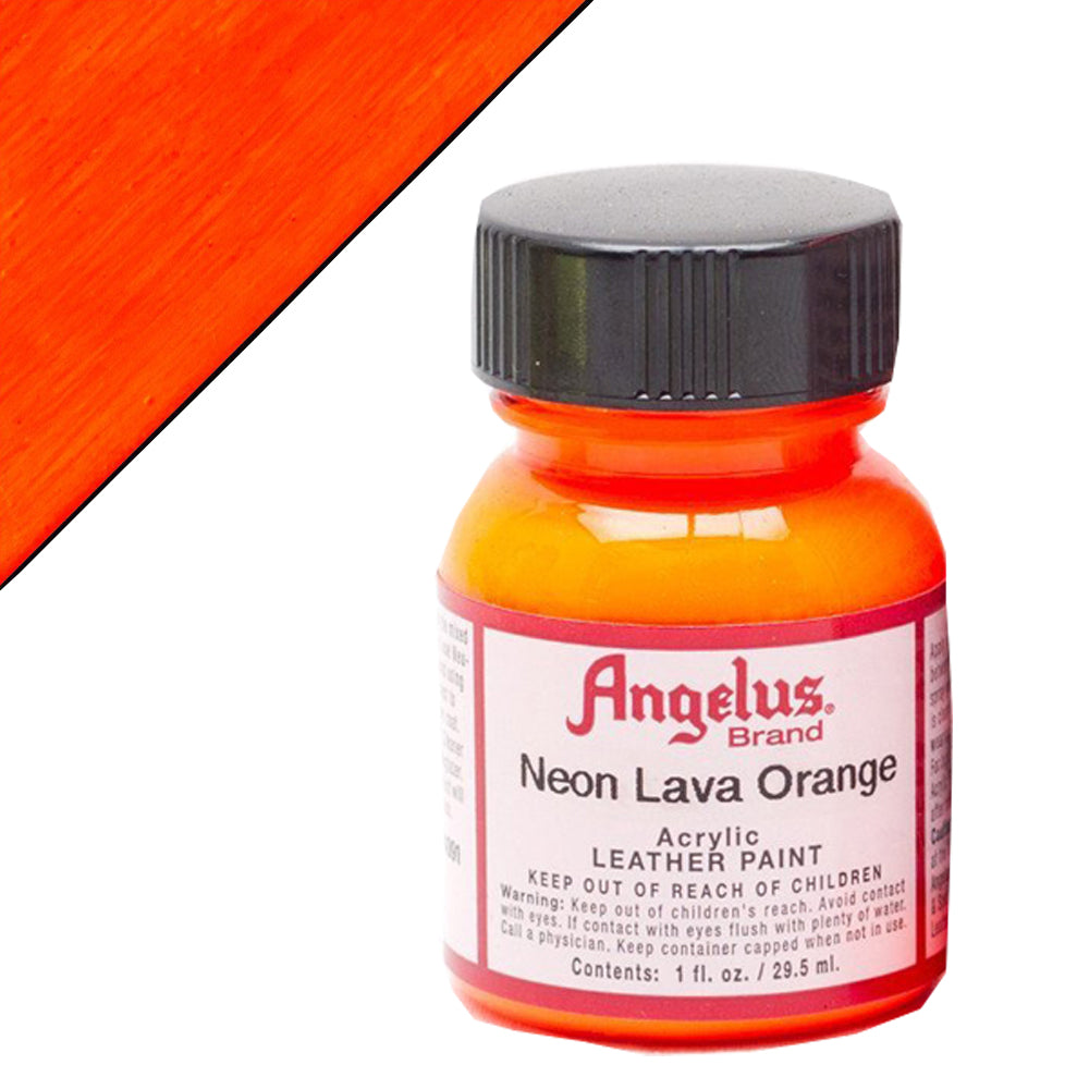 Angelus Acrylic Leather Paint For Boot Bags  1 Oz All Colors
