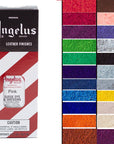 Angelus Leather Suede Dye Dressing For Boot Bags 3Oz W/ Applicator All Colors