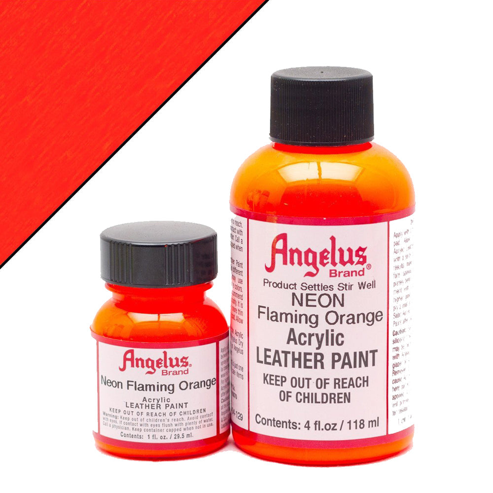 Angelus Acrylic Leather Paint For Boot Bags  1 Oz All Colors