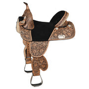 Hilason Treeless Western Saddle - Premium American Leather for Trails