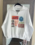 Cowgirl Collage TEE, CREWNECK or QUARTER ZIP