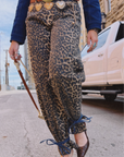 The Heidi Leopard Jean