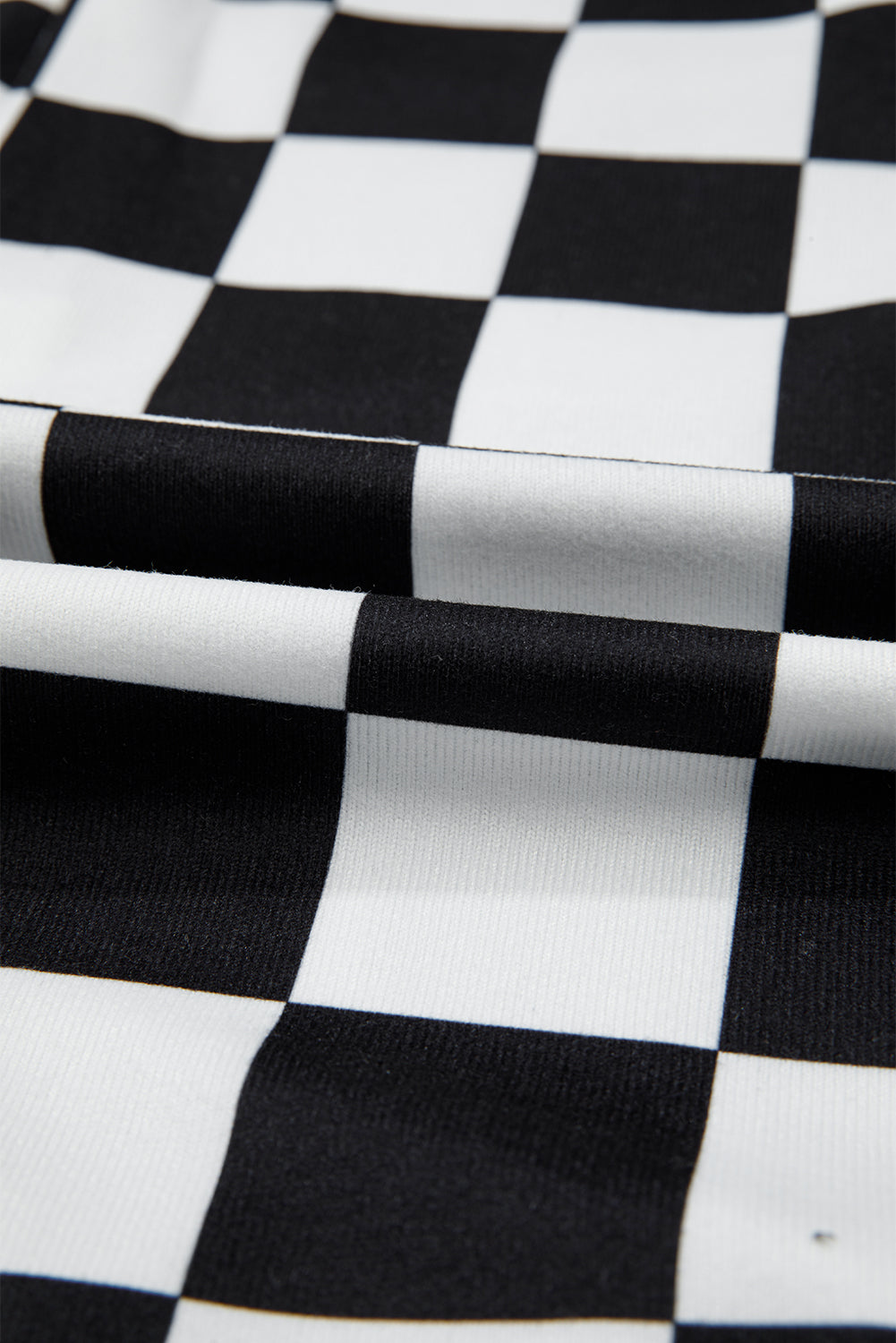 Checker Flap Pocket Button Front Shacket