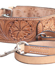 Hilason Western Leather Horse Saddle Girth Cinch