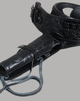 Hilason Western Right Hand Gun Holster Rig 44/45 Caliber Leather Cowboy