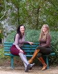 Kimberly Full Seat Breeches - Wine
