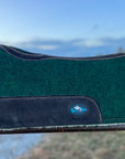 Forrest Green Luxe Pony Contoured Felt Top/Fleece Lined Saddle Pad