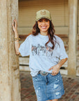 Saddled Horses Graphic Tee