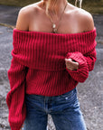 Eleanor the Shoulder Knit Sweater