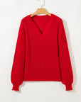 Evelyn Knit Drop Shoulder Sweater