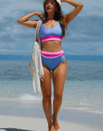 Sabrina High Waisted Bikini Swimsuit