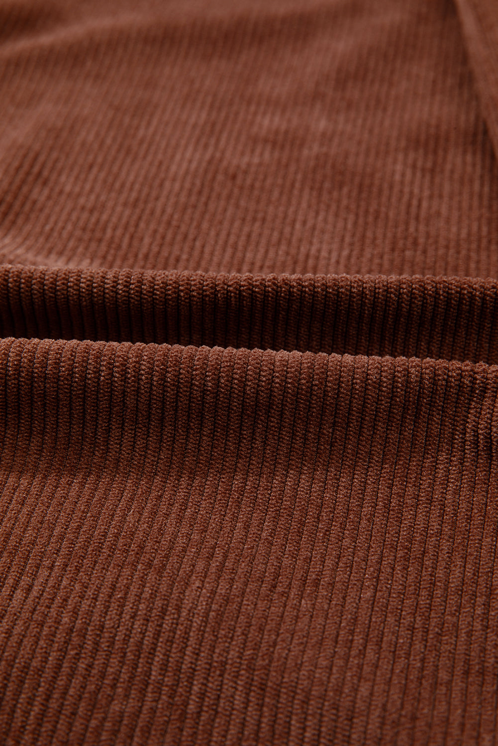 Floral Corduroy Embroidered Button-Front Jacket