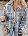 Madison Cuffs Patchwork Plaid Shirt