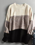 Elizabeth Netted Texture Pullover Sweater