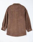 Eleanor Corduroy Flap Up Shacket