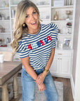 American Puff Sleeve Top