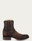 A4960 - MEN'S BROWN GOAT ROUND TOE COWBOY BOOTIE