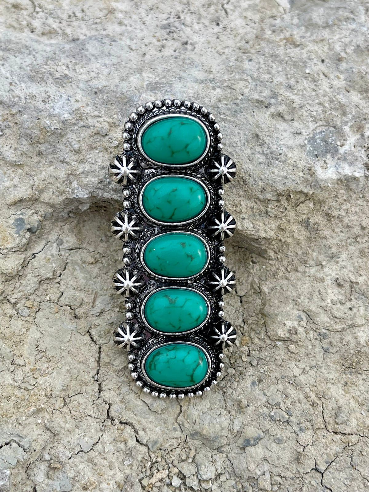 Turquoise Stone Ring 1 - Everest Ranch