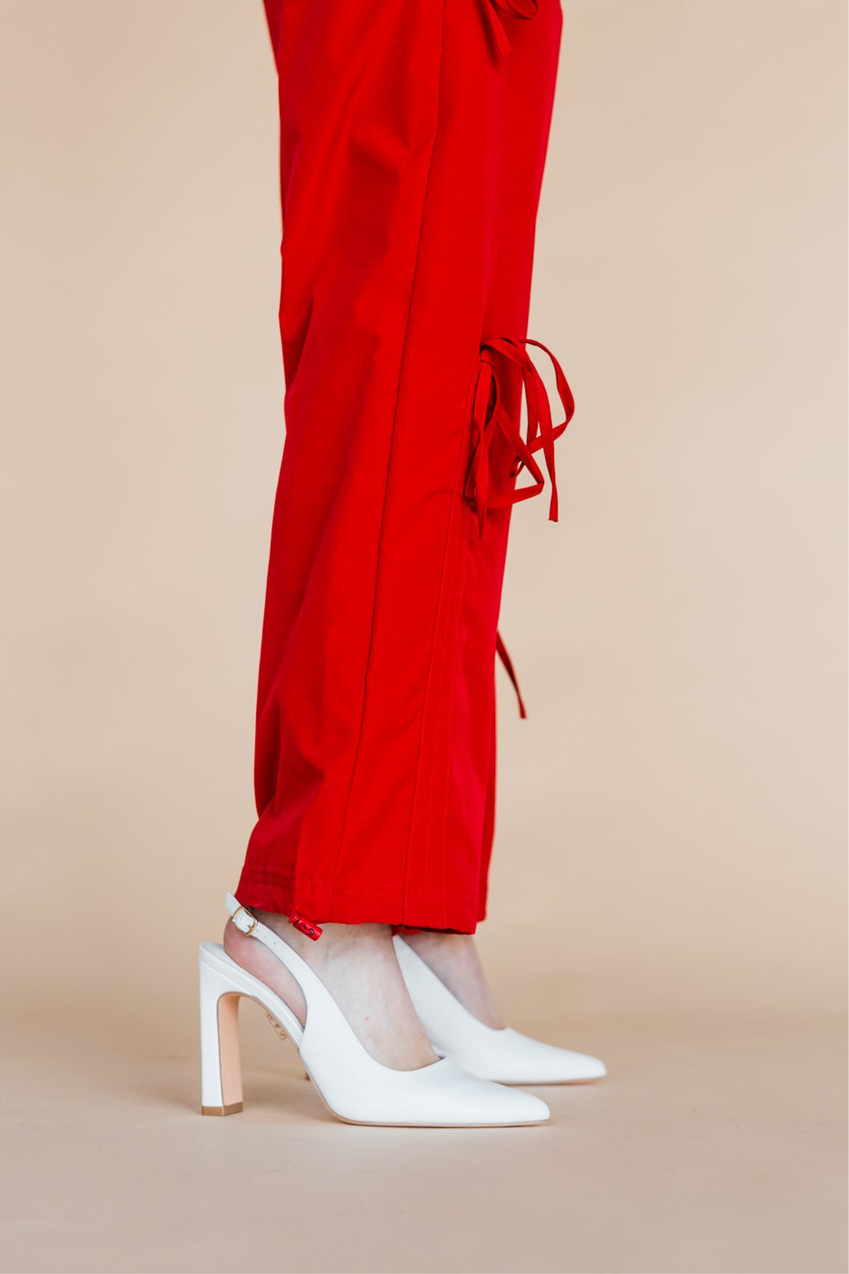 The Leighton Pant in Red