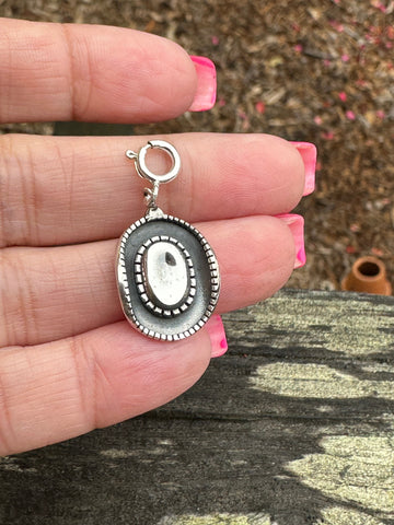 Sterling Silver Cowboy Hat Charm